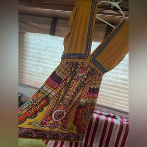 Flying Tomato Boho Hippie Dress Large